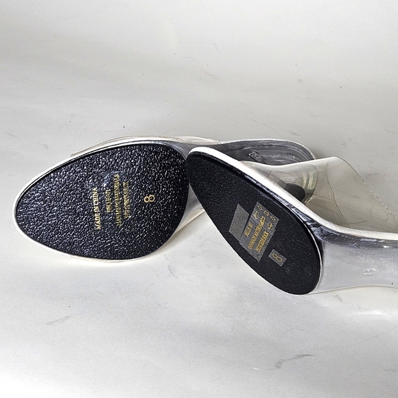 Pleaser Belle 301, Clear Slide, Size 8 - Picture 9 of 9